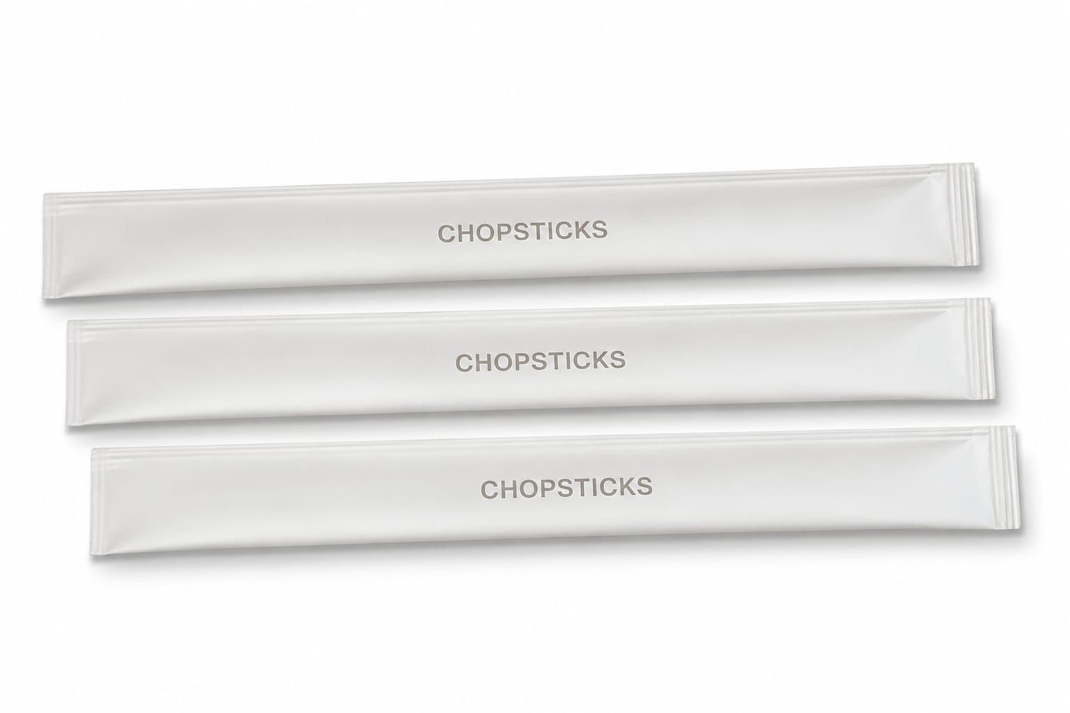 Wrapped Chopsticks food-service packaging